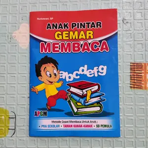 Buku Anak Pintar Gemar Membaca - APGM Metode Cepat Membaca Untuk Anak
