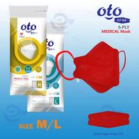 Gambar OTO Masker Medis KF94 5Ply Earloop Medical Mask 5 lapis isi 10 pcs - PUTIH, M dari OTO Adult Diapers Kota Administrasi Jakarta Utara 5 Tokopedia