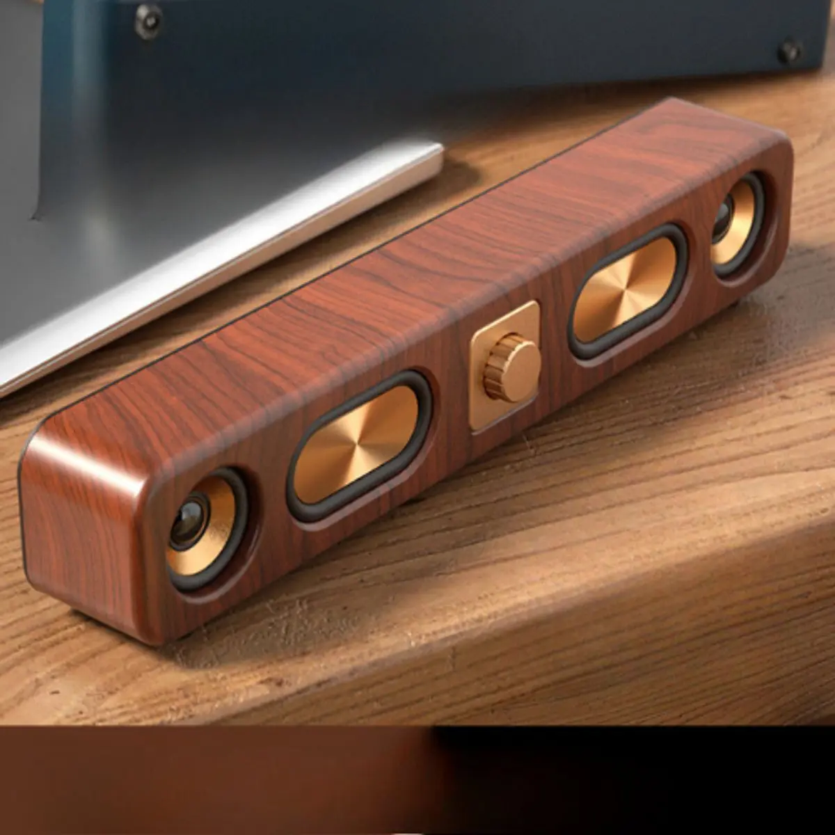 Loa bluetooth mini bass mạnh to, Loa vi tính máy tính để bàn laptop công suất lớn LEERFEI E3404