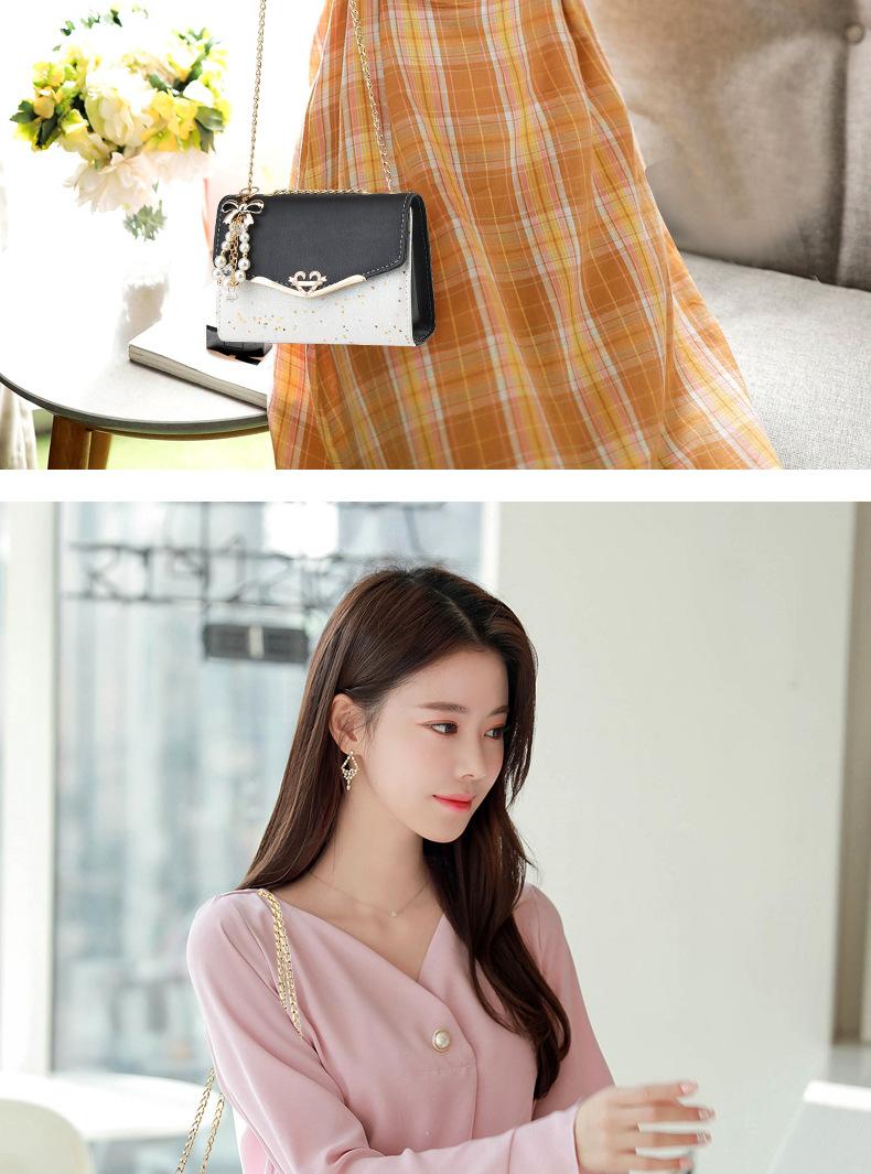 Product Introduction of New popular 2024 New chain messenger bag Korean style ins fashion all-match high-end shoulder bag fashion sequin 9