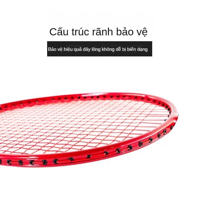 Vợt cầu lông, Trọng lượng nhẹ (10kg), Đơn, 3U, Chất liệu carbon, Thích hợp cho người mới bắt đầu, Vợt cầu lông, 10kg, Sẵn sàng mang theo 4