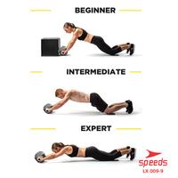 Gambar SPEEDS AB WHEEL - AB Roller Roda Alat Push Up Double Wheel Fitness LX 009-9 - Satu Warna dari Calary Toys Kota Surabaya 3 Tokopedia