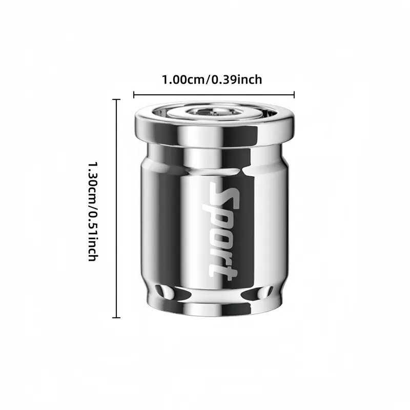 Car Tire Valve Stem Cap, 4 Counts/set Anti-theft Car Tire Valve Stem Cover, Universal Car Tire Valve Stem Cap for Motorcycle, Car, Truck 1