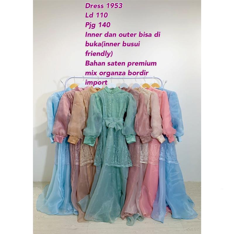 Product Introduction of Orenji Agnessia Dress Organza Bordir 0