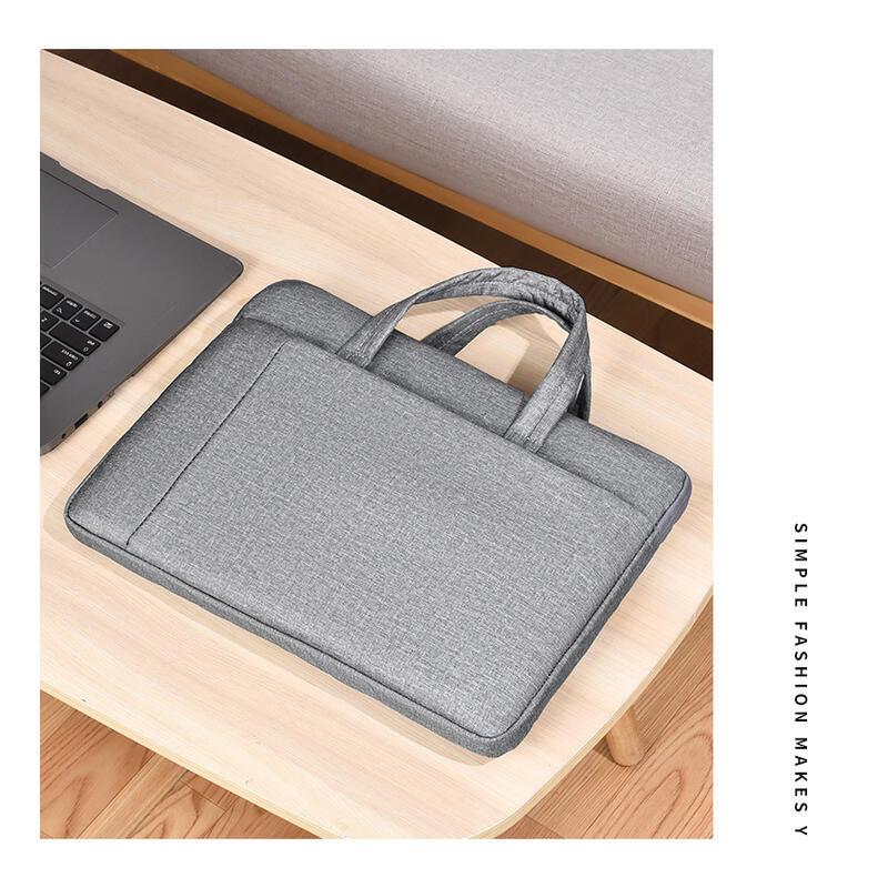 Product Introduction of New 15.6-inch laptop bag, minimalist handbag, business portable briefcase, can be printed 24