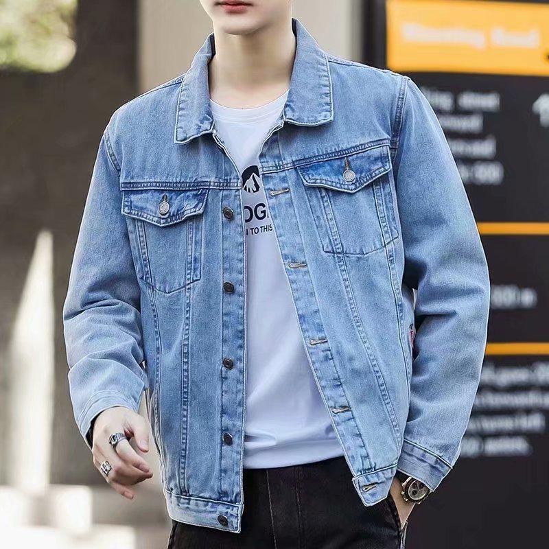 Product Introduction of Denim Jacket, Trendy, Slim Fit, Stylish Men's Jacket, 2025 Trend, Men's Denim Jacket, Furry Menswear Jacket with Pockets 5