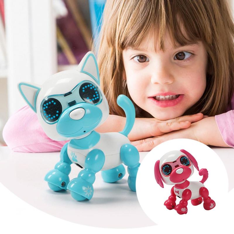 Product Introduction of Cool Robot Dog Pet Toy Kids Smart Interactive Walking Sound Puppy LED Record Educational Intelligent Electronic Robot toy Gifts 23