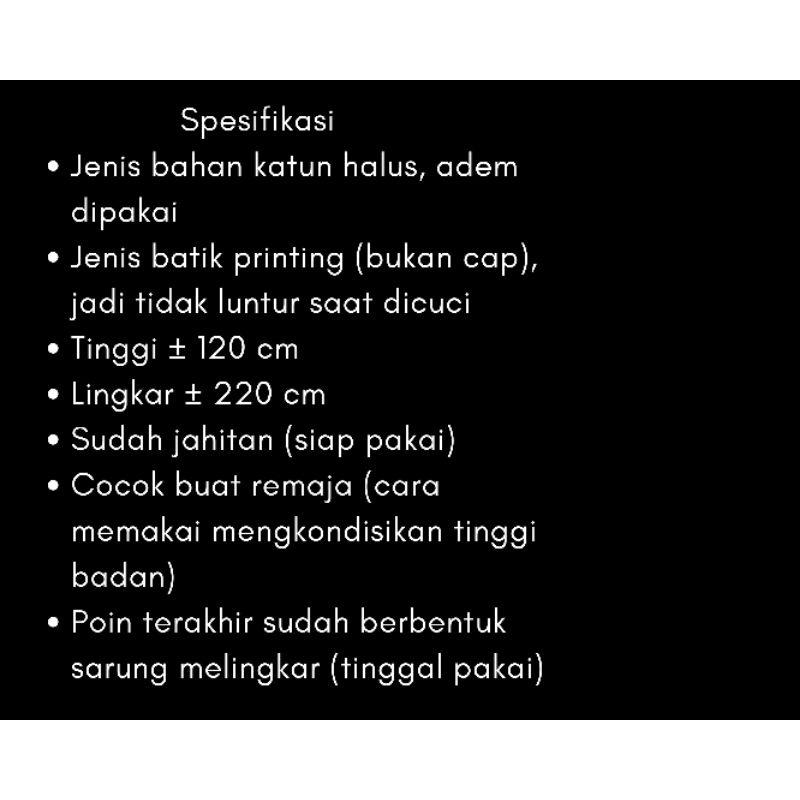SARUNG BATIK MOTIF HIJAIYAH | SARUNG GUS AZMI | SARUNG BATIK SANTRI | SARUNG BATIK PEKALONGAN | BISA BAYAR DITEMPAT (COD) | Dewasa 2