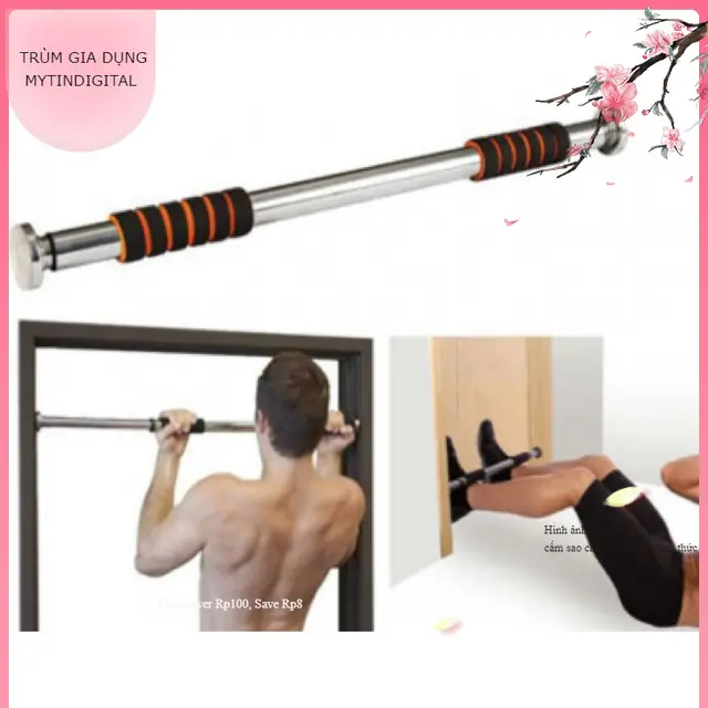 Dụng cụ hít xà đơn, cây tập gym thể hình đa năng, treo tường tiện dụng