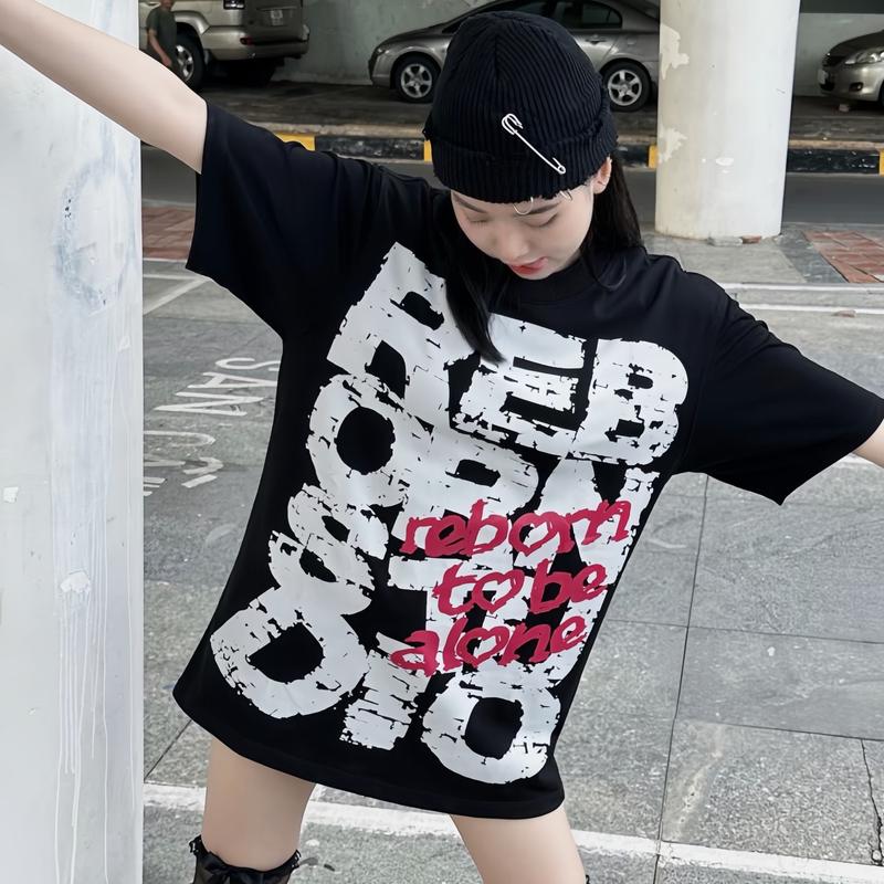 ÁO THUN REBORN STUDIO / REBORN TO BE ALONE  Cổ Tròn Top  Nam Menswear 4