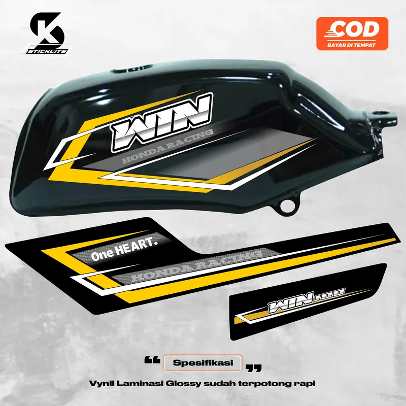 striping honda win 100 34 stiker motor list body standar berkualitas terbaik 2