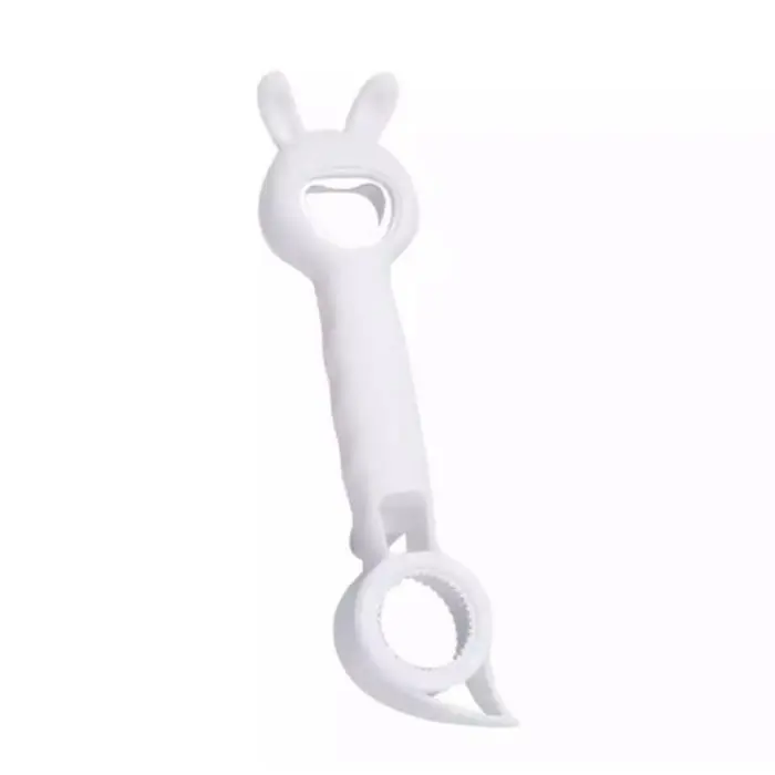 ALAT PEMBUKA TUTUP BOTOL KALENG MULTIFUNGSI MOTIF LUCU / BOTTLE OPENER - PINK 8