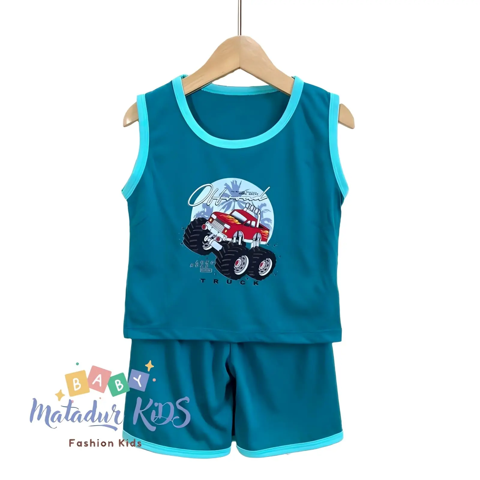 SETELAN ANAK LAKI LAKI / STELAN SINGLET ANAK 1-8 TAHUN