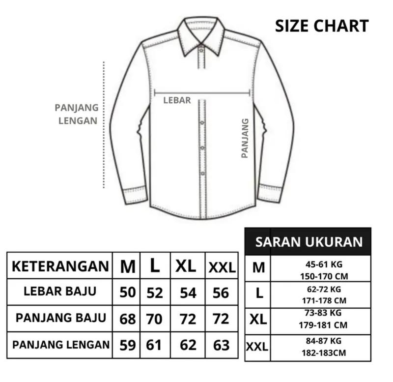 Product Introduction of Kemeja Boyi Top Man Lengan panjang Polos Casual Slim Fit Kantor 0