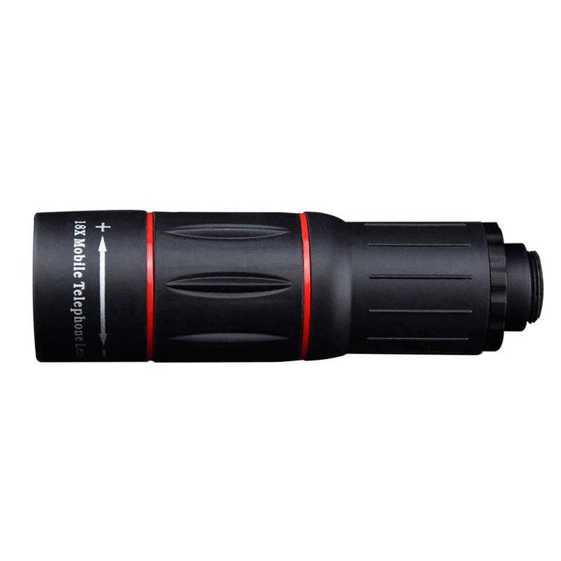 Product Introduction of Teleskop Fotografi Telefon, Saiz Mini, 18x Pembesaran, Monokular Definisi Tinggi, Sesuai untuk Telefon Pintar, Pemerhatian Optik, Permainan Pemerhatian, Penggunaan Permainan Camping Outdoor 12