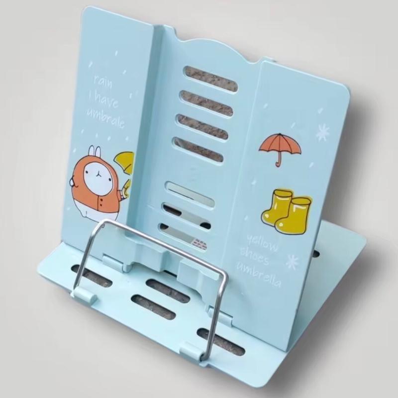 Giá kẹp sách, đỡ sách chống cận thị cho bé - in hình đáng yêu