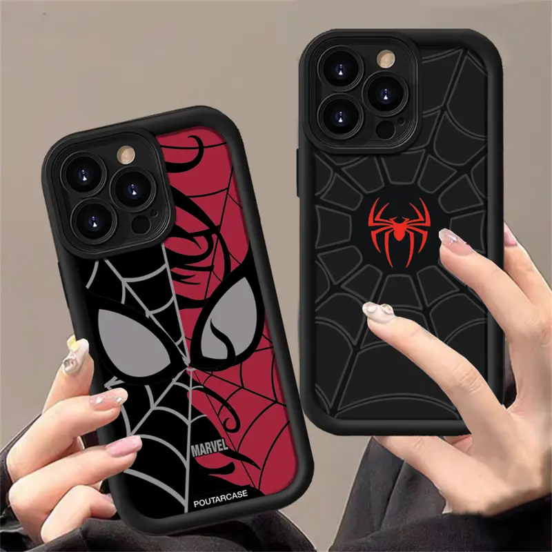 Case for Oppo A60 A18 A16 A17 A38 A78 A58 A12 Case OPPO A37F A15 A3s A5s A31 A16K A17k A77s A7 A12e A53 A79 A54S A1K A5 A9 F9 Reno 8T Kesing Kartun Marvel Cool Spider-Man Motif Case poomokuli 7