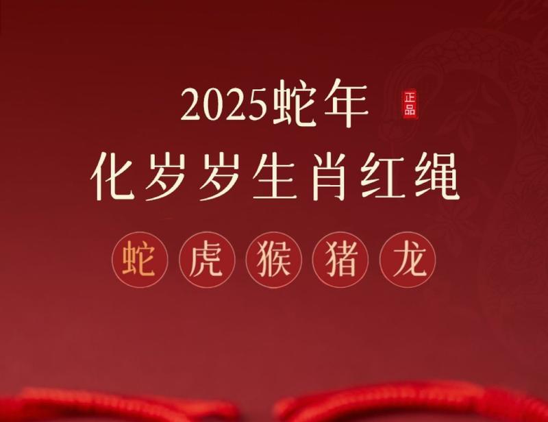 Product Introduction of 2025 Year of Snake Zodiac Animal Bracelet Tiger Monkey Pig Dragon's Birth Year Defends Red Rope Braid Agate Carrying Strap Gifts for Men and Women 2