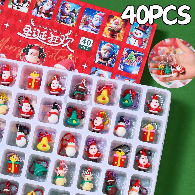 Đồ chơi Hidden box hộp mù Noel quà giáng sinh 40 món bí mật túi  mù 1