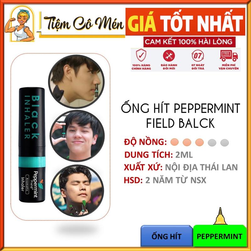 Ống Hít Thông Mũi Peppermint Field Inhaler - Black Inhaler - Orange Inhaler - Original Field Inhaler