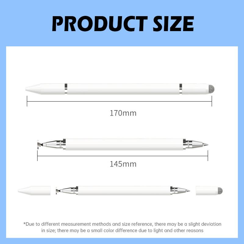 【FERDY】Pena Layar Sentuh 3-in-1 Pena Kapasitif Hisap Magnetik Pena Tulis Tangan Tablet Ponsel