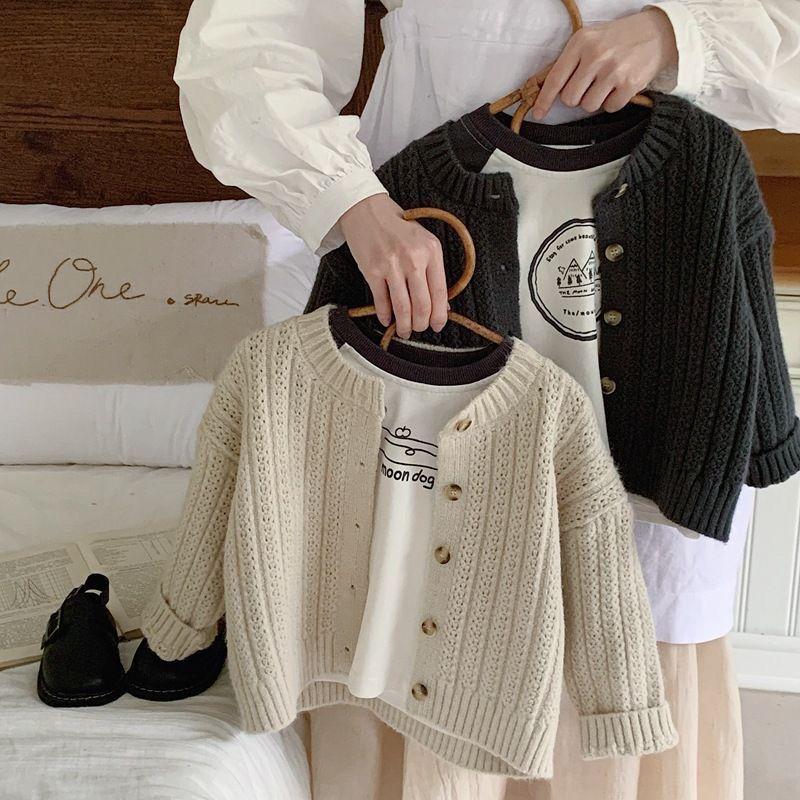 Product Introduction of Quần Áo Mùa Thu Cho Trẻ Em, Áo Khoác Len, Áo Len Bé Trai, Áo Len Cardigan, Áo Phong Cách Phương Tây Mùa Xuân Và Mùa Thu Cho Bé Gái, Áo Khoác Be 6