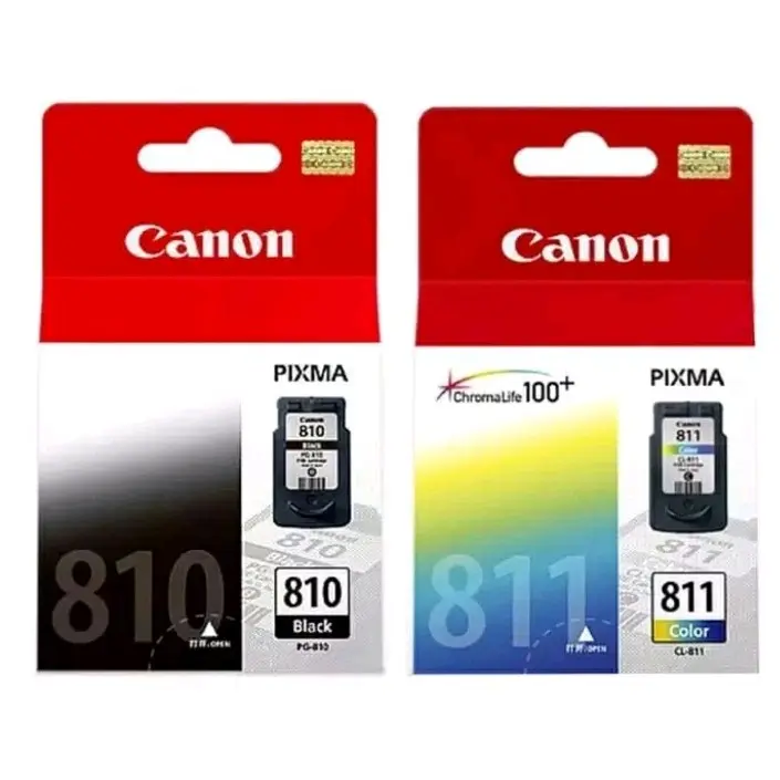Tinta Canon PG 810 Black & CL 811 Colour