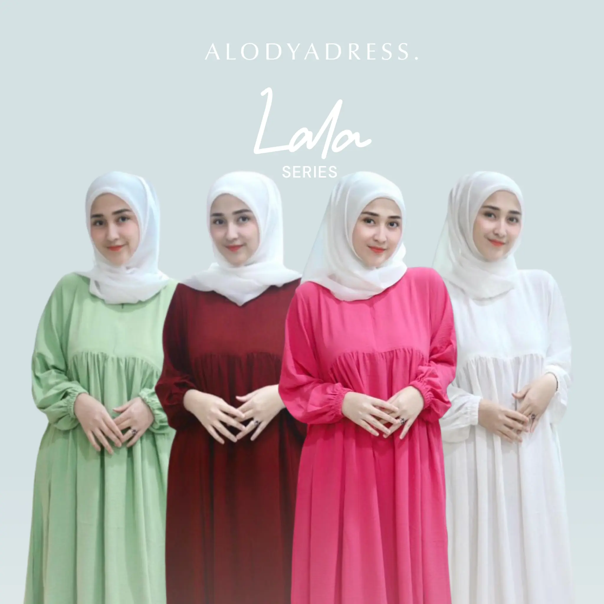 LALA DRESS (gamis dress crinkle korea)