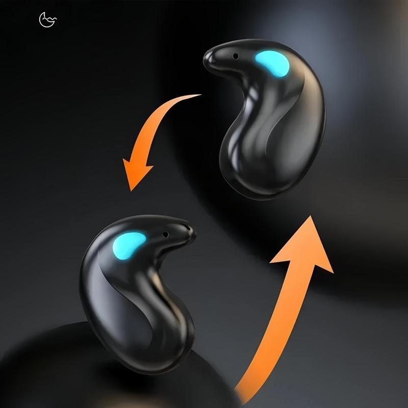 Tai nghe ngủ, Điều khiển cảm ứng, X55, Khử tiếng ồn, Bluetooth 5.49, Tai nghe, với âm thanh nổi Hi-Fi, Mic tích hợp vệ sinh chống ù tai tai  nghe  ngủ  mini tai  nghe  bluetooth  bass  căng tai  nghe  đi  ngủ  có  núm  cao  su 4