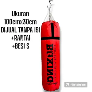 Samsak Tanpa Isi  1Meter atau 100cm termurah Boxing Original 100% MMA Muaythai Tinju