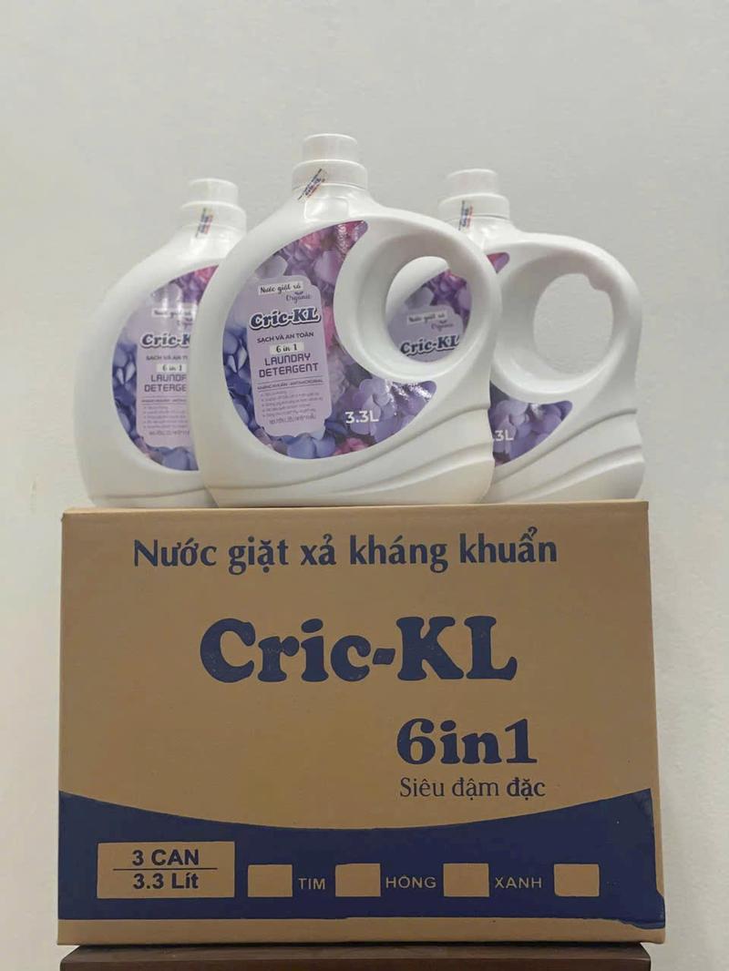 Product Introduction of Nước giặt kháng khuẩn CRIC -KL nhiều bot đậm đặc lưu hương đến 48h 2