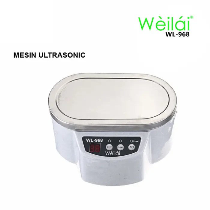 Weilai WL-968 Mesin Ultrasonic Layar Digital Jewelry Glasses Cleaning Cleaner 1
