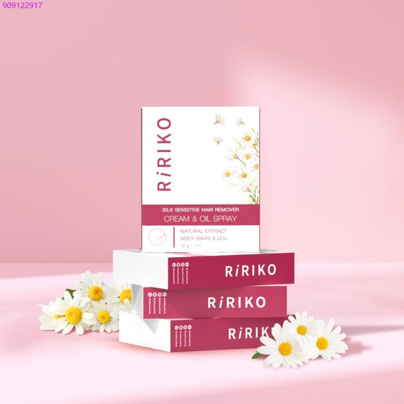 Product Introduction of ส่งฟรี!  COD RIRIKO SILK SENSITIVE HAIR REMOVER CREAM & OIL SPRAY ผลิตภัณฑ์กำจัดขน Body 30