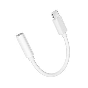 Adaptador USB C a puerto auxiliar de audio de 3.5mm, 1 unidad Tipo C a línea para auto de 3.5mm, Adaptador de jack de audio auxiliar para teléfono con puerto Tipo C