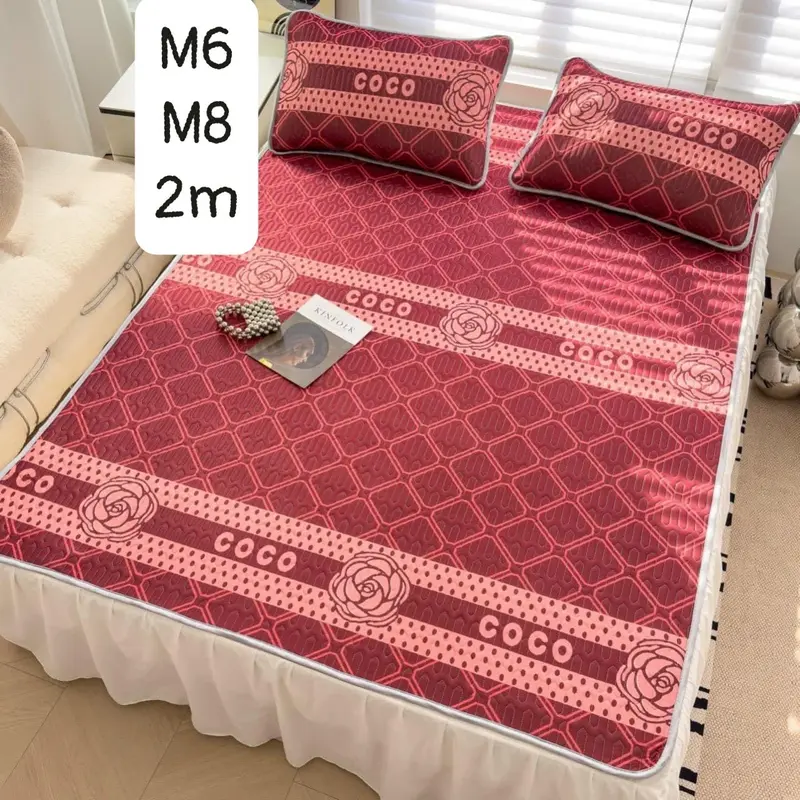 [ CHIẾU CAO SU NON SALE ] Chiếu điều hoà 5D cao su non coco , thoáng mát ,  Thoáng khí cho mùa hè 6