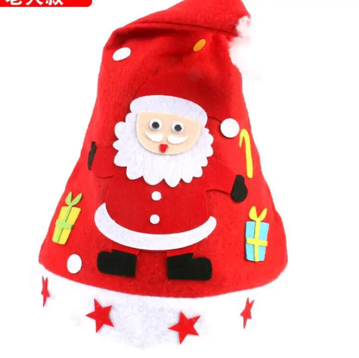 DIY TOPI NATAL - Mainan Edukasi Membuat Topi Natal Anak 2