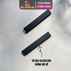 Nam Châm Chữ Nhật Vỏ Đen Bọc Silicon Siêu Khoẻ Hút Nhũ Tạo Mắt Mèo Làm Nail, Nam Châm Vuông To Bọc Nhựa Tạo Vân Sơn cây Mắt Mèo Cho Móng