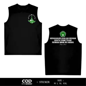 Singlet Model Lekbong Pencak Silat Pagar Nusa Bersamamu Adalah Sebuah Cerita Desain Distro Simpel Casual Sablon Dtf Hitam Putih Merah Cabai Biru 24s Fashion Pria Wanita  By Ofc Trident CA3