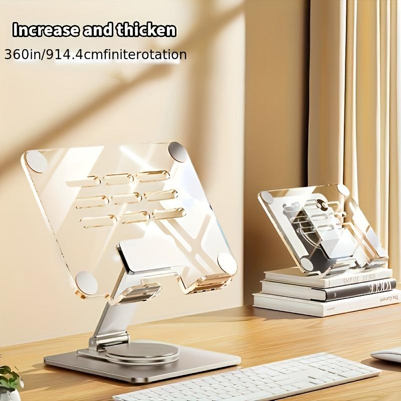 MEME Fashion Acrylic Tablet Stand -360 ° Adjustable Portable, Non ...