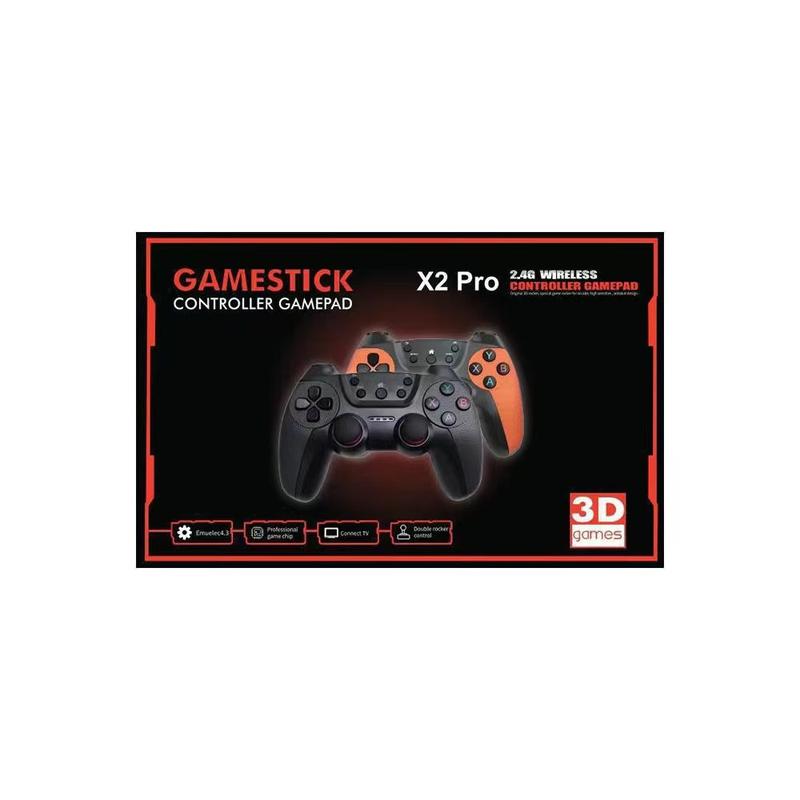 Product Introduction of [cod]Cross-Border Game Machine X2Pro Family 3D Game Machine 2.4G Wireless Retro HDMI TV PSP Game Machine 10