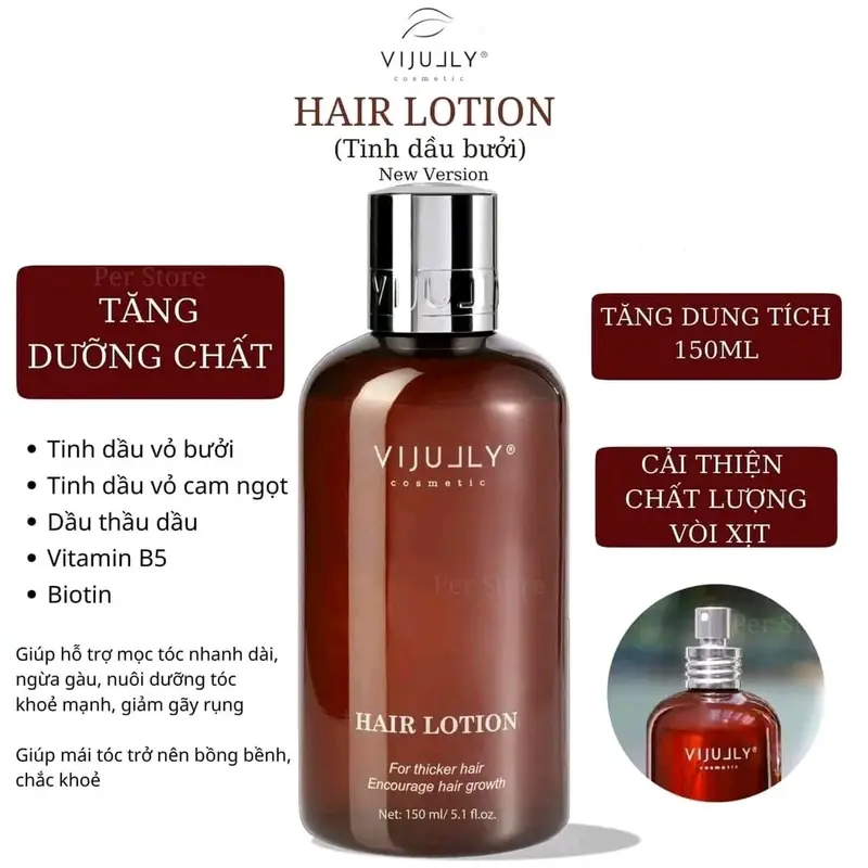 COMBO 3 CHAI XỊT BƯỞI VIJULLY  HỖ TRỢ MỌC TÓC 4