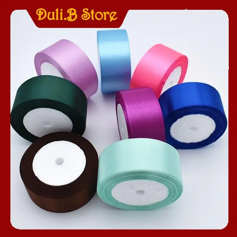[ BẢN 4CM ] 1 Cuộn Ruy Băng Lụa 4cm Dài 22m Nhiều Màu Sắc - Duli.B Home