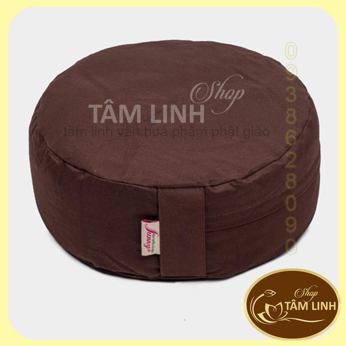 Bồ đoàn - đệm ruột 100% vỏ đậu xanh ngồi thiền tạo tư thế ngồi đúng, cân bằng, thoải mái hàng cao cấp