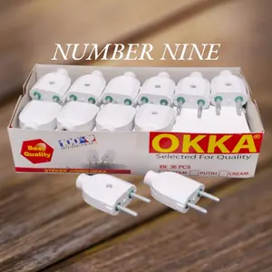 (Paket Isi 30) OKKA Steker Gepeng / Steker Mini