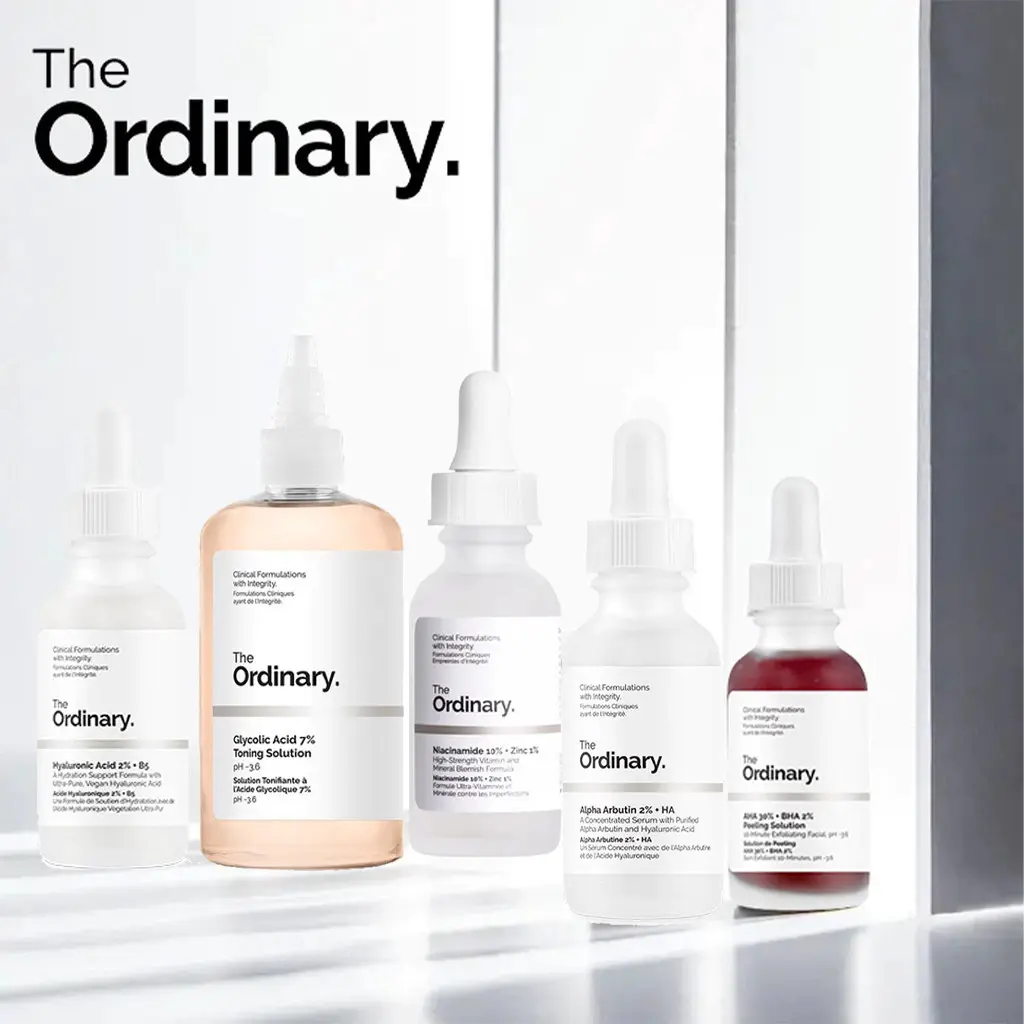【Stok Terbatas, Diskon Gila!】The Ordinary Alpha Arbutin / Niacinamide /Hyaluronic Acid + B5/AHA 30% + BHA 2%/Hydrating Facial Serum 30ml