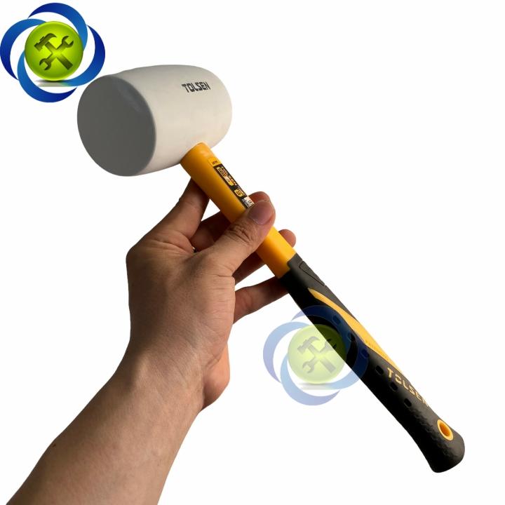 Búa cao su trắng 450g Tolsen 25175 4