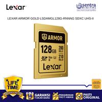 Gambar Lexar V60 128GB Armor Gold SD Card SDXC UHS-II Fast Read Speed 280MB/s For 6K Video Production dari Sentra Digital Kota Surabaya 3 Tokopedia