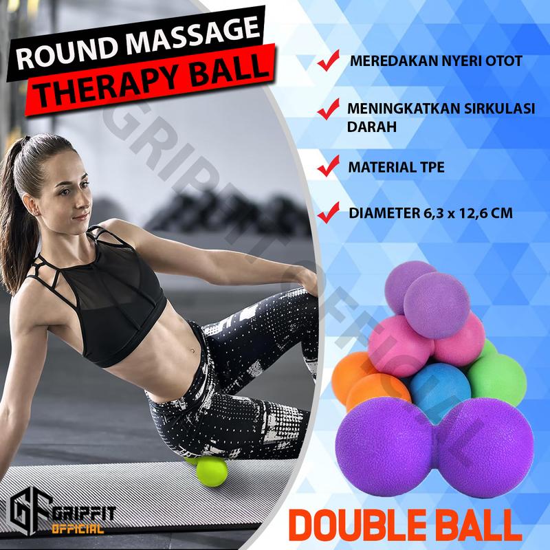 Massage Therapy Ball Bola Tangan Terapi Yoga Gym Ball 1