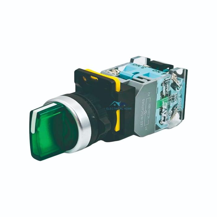 Gambar Selector Switch Lampu LED (STAY PUT) 2 POSISI 22MM TYPE LA38-11XD 220-380VAC - Kuning dari ELECTRICAL HOME Kota Surabaya 5 Tokopedia