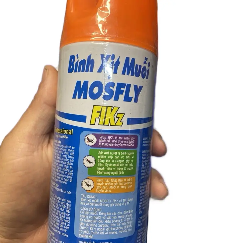 Bình xịt muỗi Mosfly - thuốc diệt côn trùng